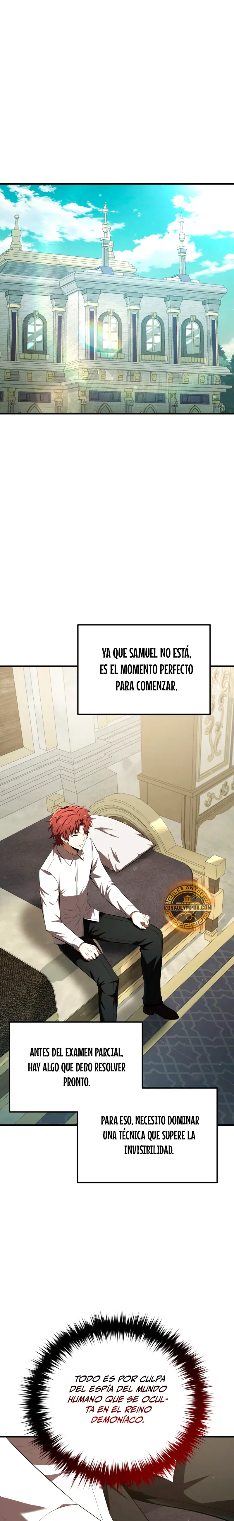 El villano de mirada cortante de la Academia Demoniaca capítulo 28, página 28