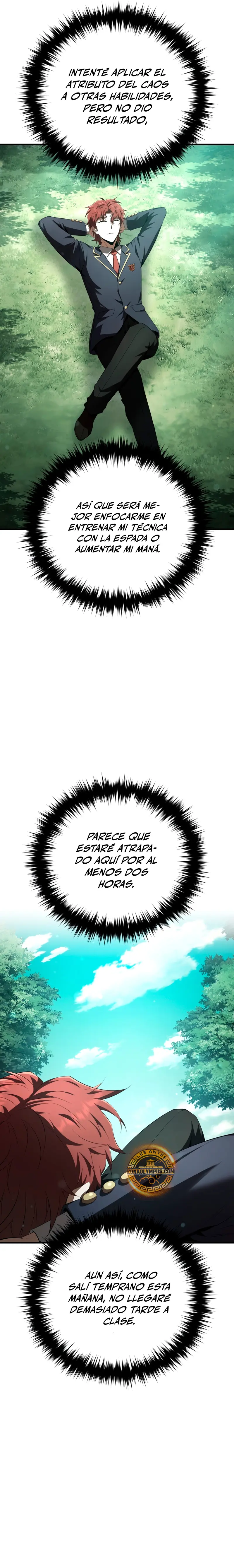 El villano de mirada cortante de la Academia Demoniaca capítulo 29, página 13