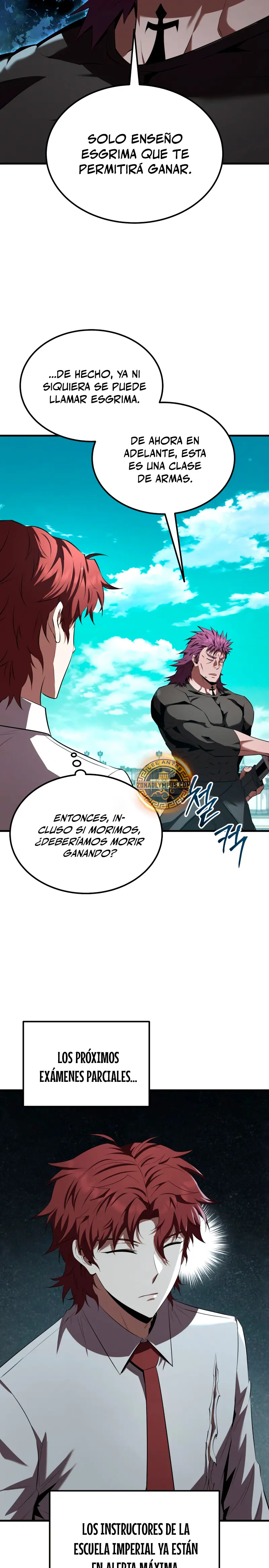 El villano de mirada cortante de la Academia Demoniaca capítulo 30, página 11