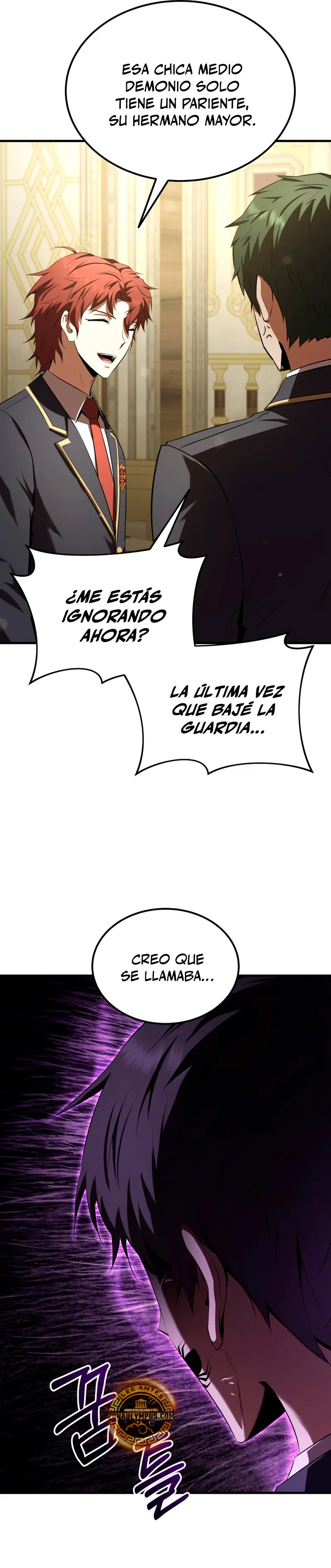El villano de mirada cortante de la Academia Demoniaca capítulo 30, página 32