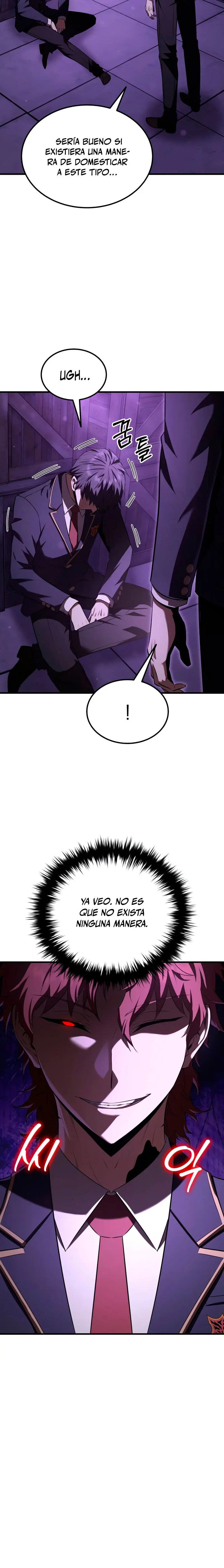 El villano de mirada cortante de la Academia Demoniaca capítulo 32, página 12