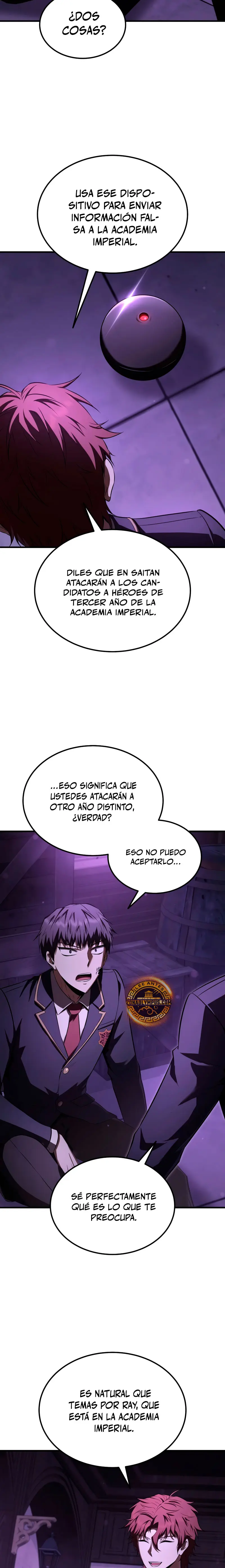 El villano de mirada cortante de la Academia Demoniaca capítulo 32, página 24