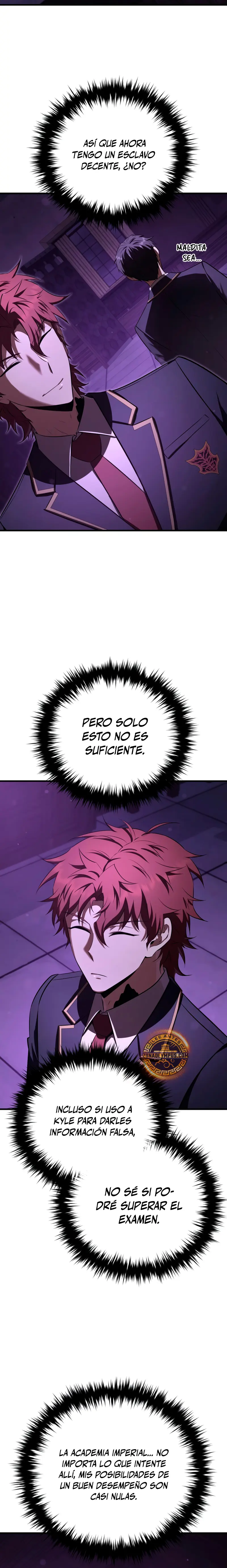 El villano de mirada cortante de la Academia Demoniaca capítulo 33, página 7
