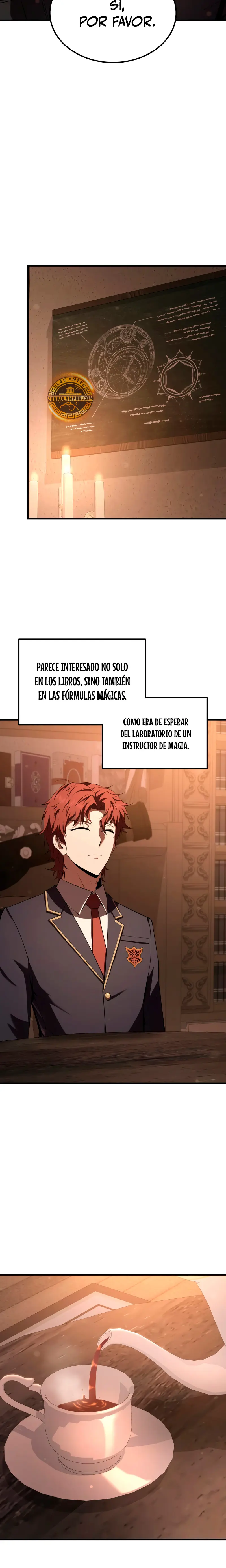 El villano de mirada cortante de la Academia Demoniaca capítulo 33, página 10
