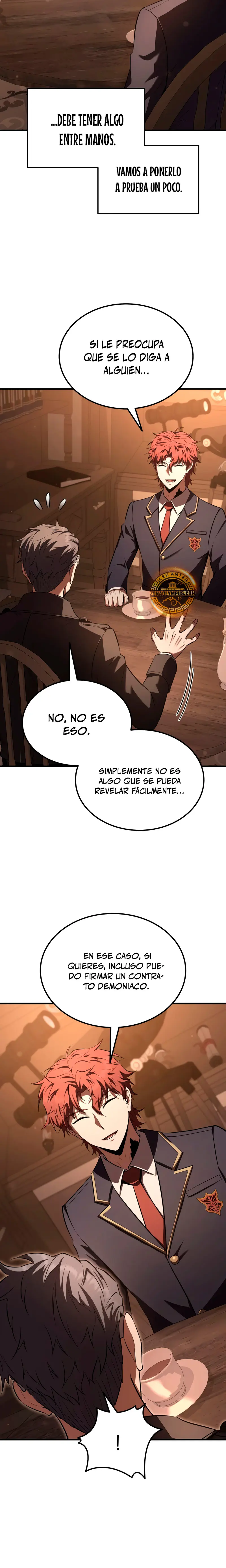 El villano de mirada cortante de la Academia Demoniaca capítulo 33, página 12