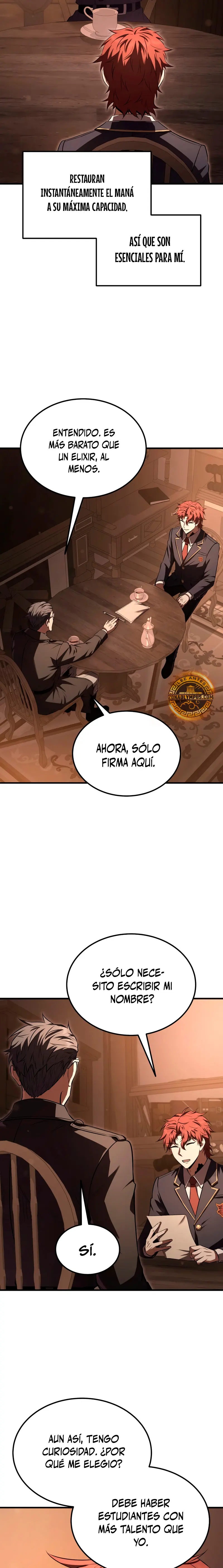 El villano de mirada cortante de la Academia Demoniaca capítulo 33, página 16