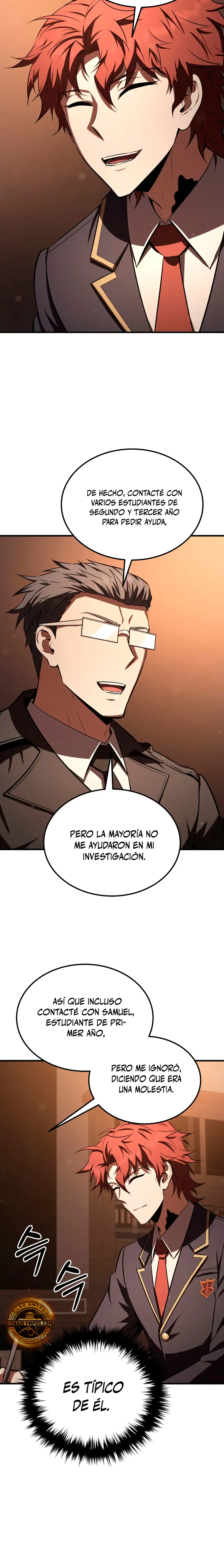 El villano de mirada cortante de la Academia Demoniaca capítulo 33, página 17