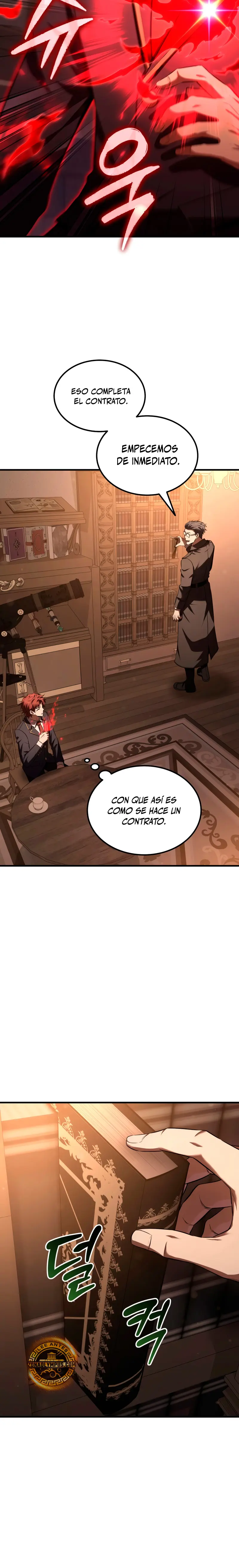El villano de mirada cortante de la Academia Demoniaca capítulo 33, página 19