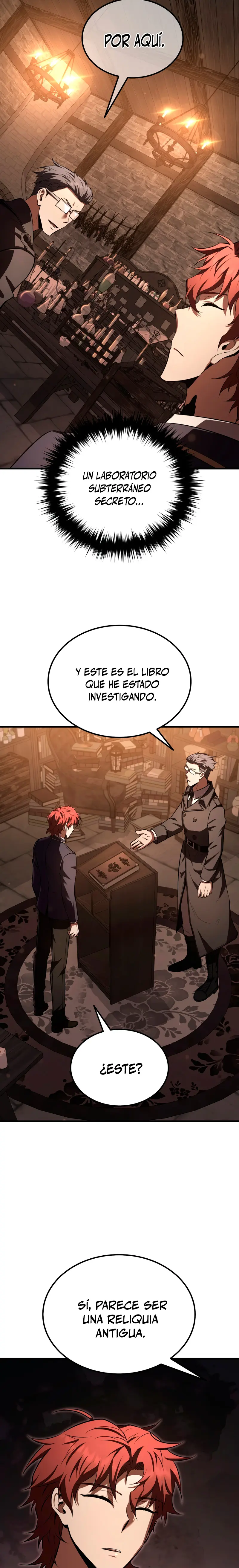El villano de mirada cortante de la Academia Demoniaca capítulo 33, página 21