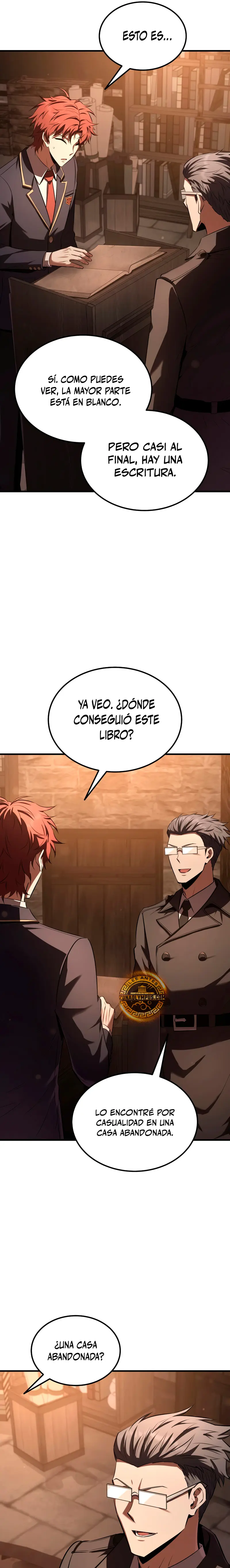 El villano de mirada cortante de la Academia Demoniaca capítulo 33, página 23