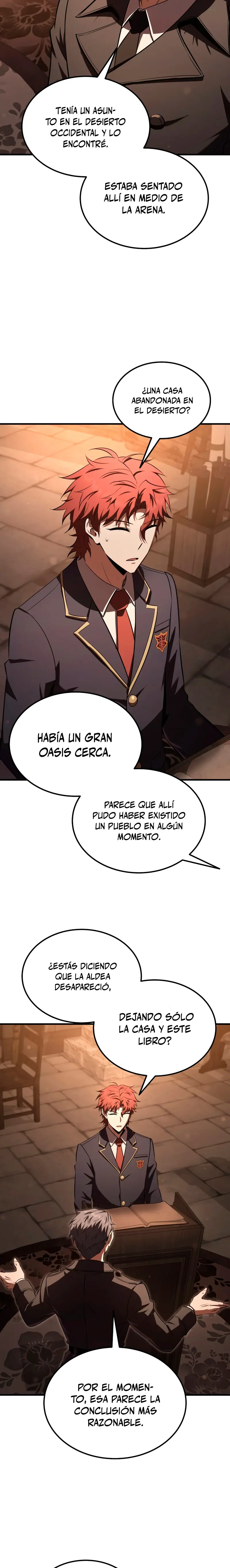 El villano de mirada cortante de la Academia Demoniaca capítulo 33, página 24
