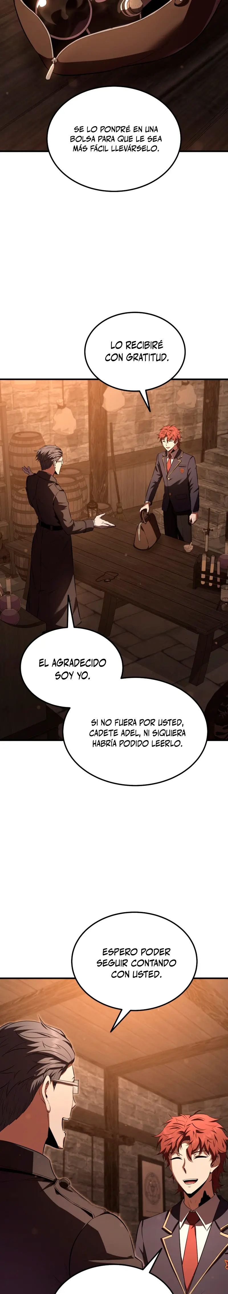 El villano de mirada cortante de la Academia Demoniaca capítulo 34, página 12