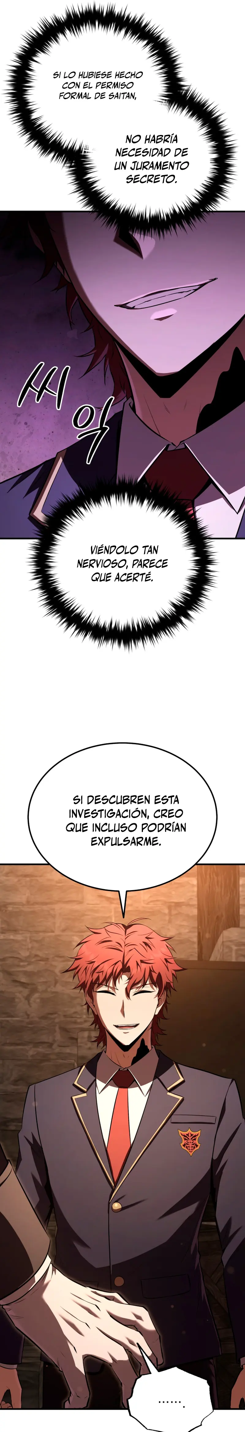 El villano de mirada cortante de la Academia Demoniaca capítulo 34, página 15