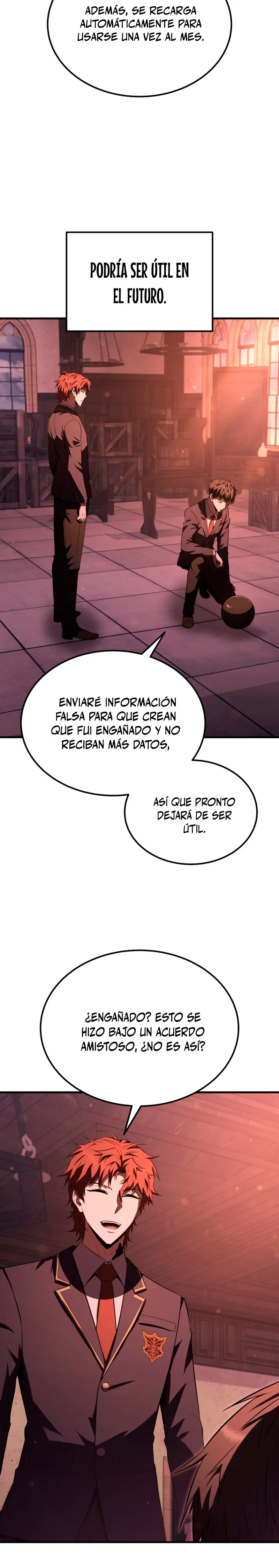 El villano de mirada cortante de la Academia Demoniaca capítulo 34, página 25