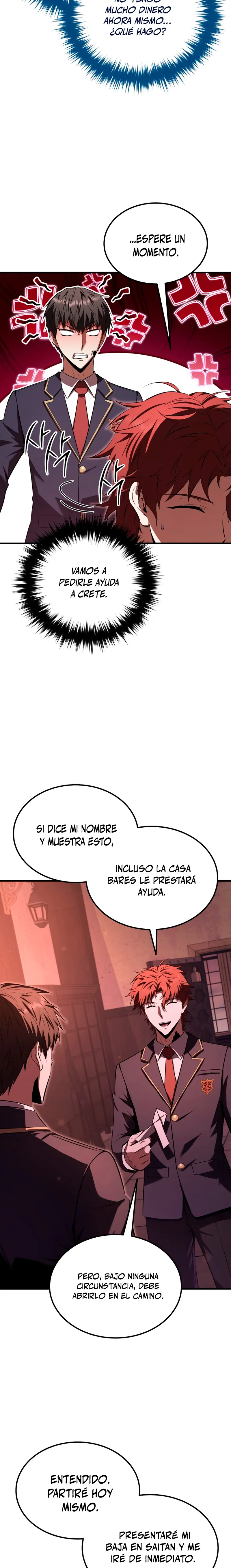 El villano de mirada cortante de la Academia Demoniaca capítulo 34, página 30