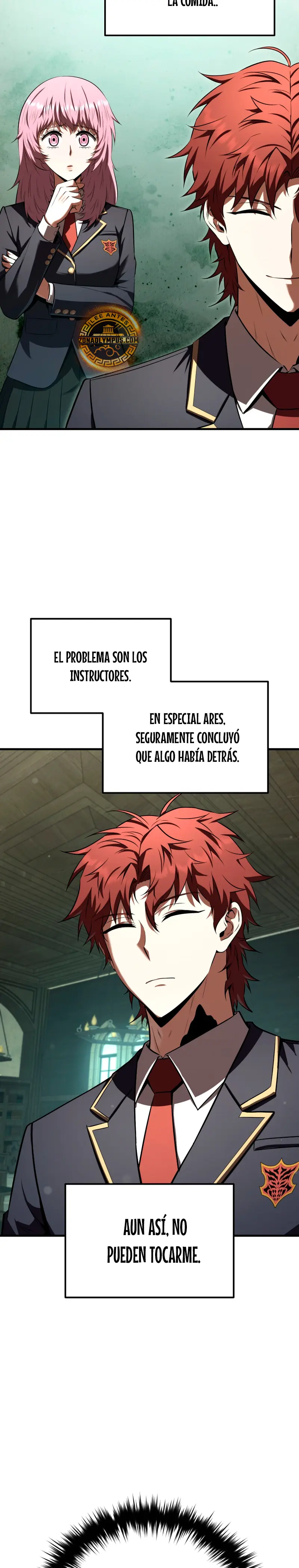 El villano de mirada cortante de la Academia Demoniaca capítulo 34, página 33