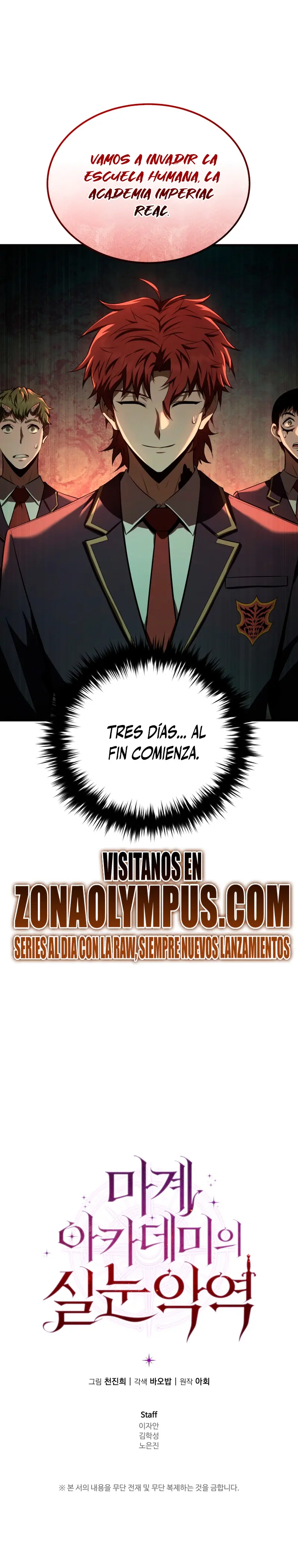 El villano de mirada cortante de la Academia Demoniaca capítulo 34, página 36