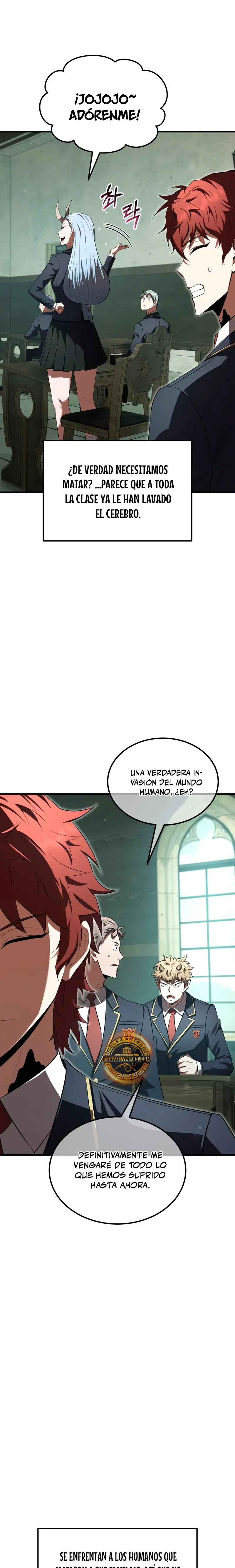 El villano de mirada cortante de la Academia Demoniaca capítulo 35, página 5