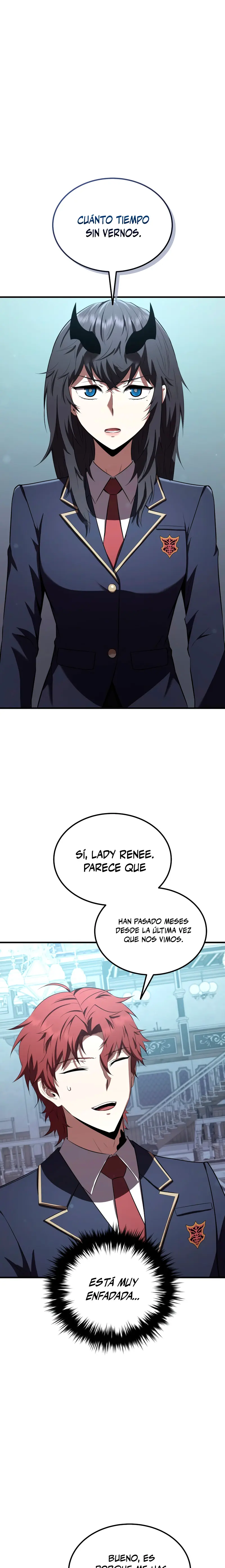 El villano de mirada cortante de la Academia Demoniaca capítulo 35, página 9