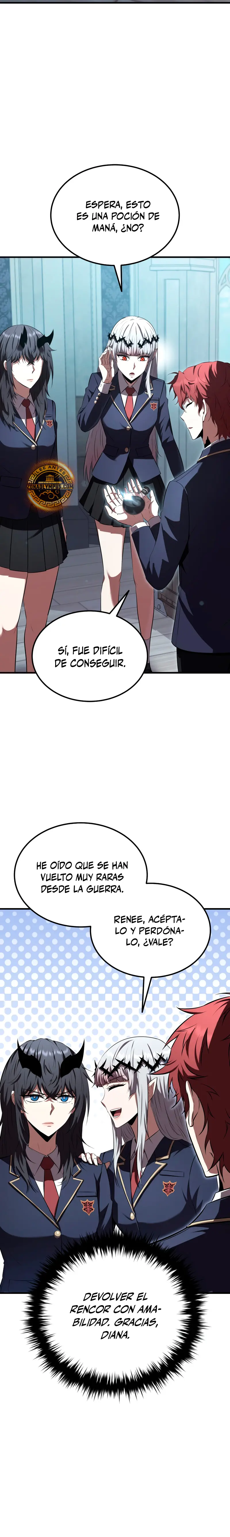 El villano de mirada cortante de la Academia Demoniaca capítulo 35, página 15