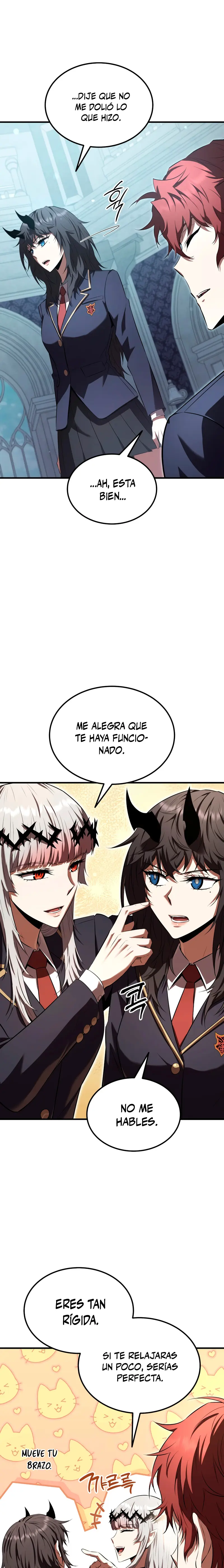 El villano de mirada cortante de la Academia Demoniaca capítulo 35, página 19