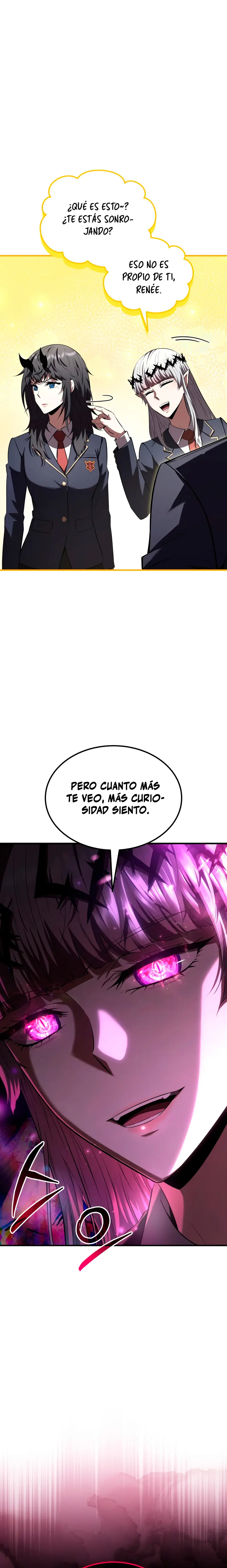 El villano de mirada cortante de la Academia Demoniaca capítulo 35, página 32