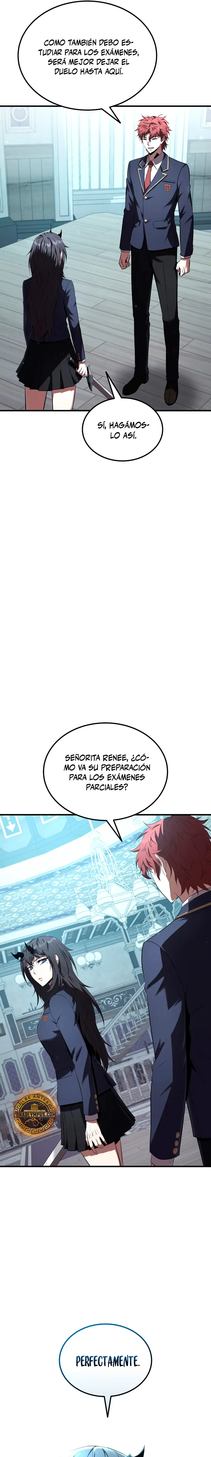 El villano de mirada cortante de la Academia Demoniaca capítulo 36, página 8