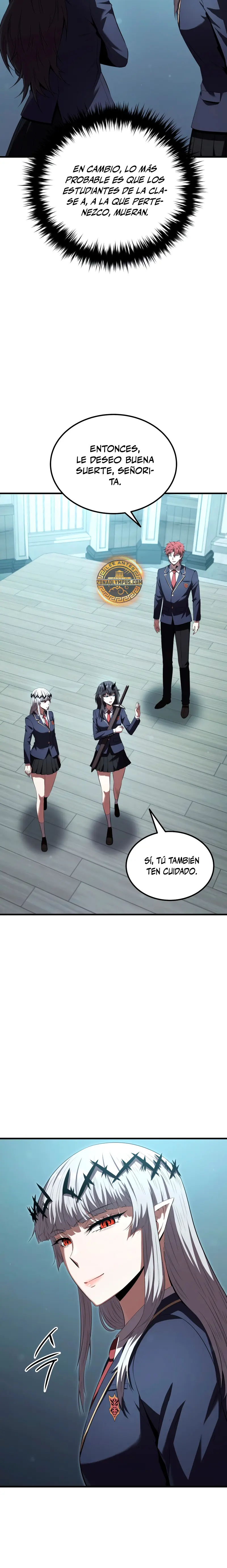 El villano de mirada cortante de la Academia Demoniaca capítulo 36, página 10