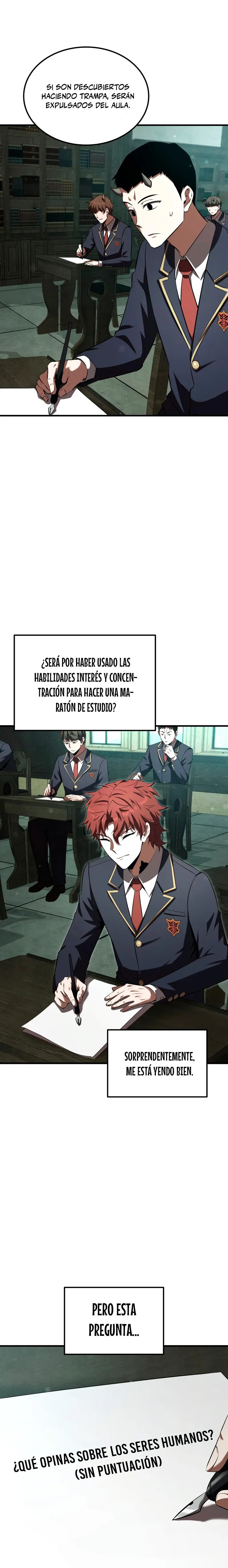 El villano de mirada cortante de la Academia Demoniaca capítulo 36, página 17
