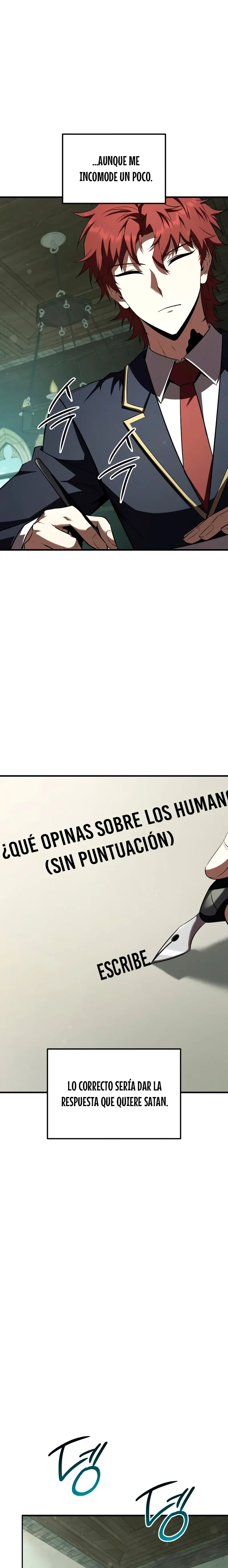El villano de mirada cortante de la Academia Demoniaca capítulo 36, página 19