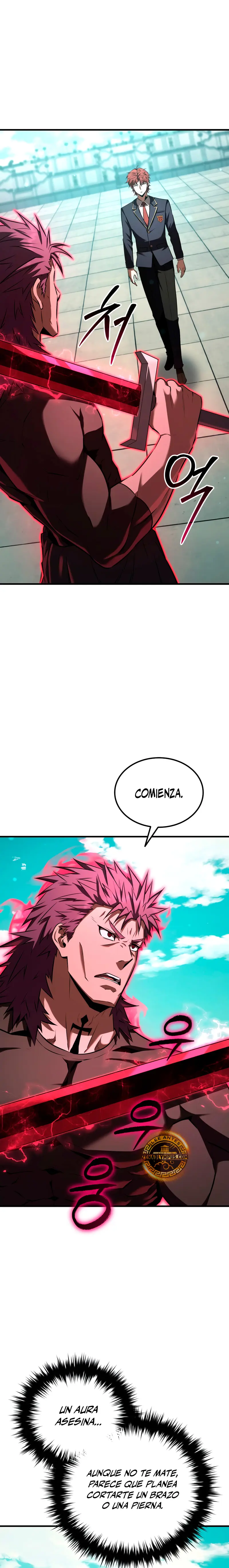 El villano de mirada cortante de la Academia Demoniaca capítulo 37, página 3