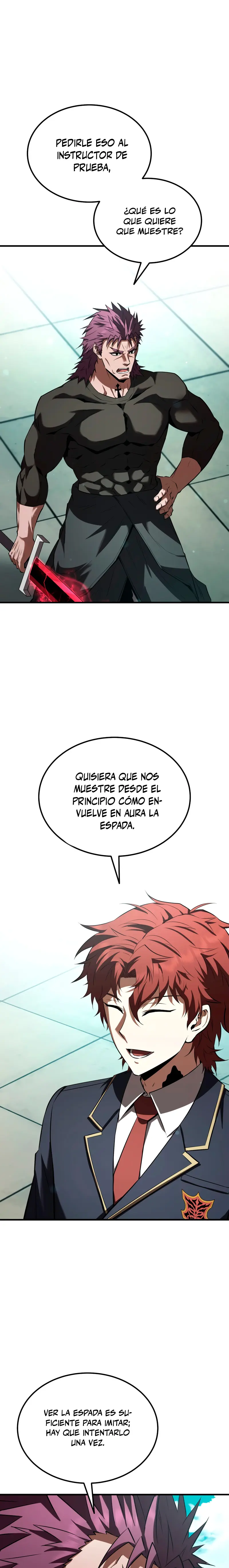 El villano de mirada cortante de la Academia Demoniaca capítulo 37, página 5