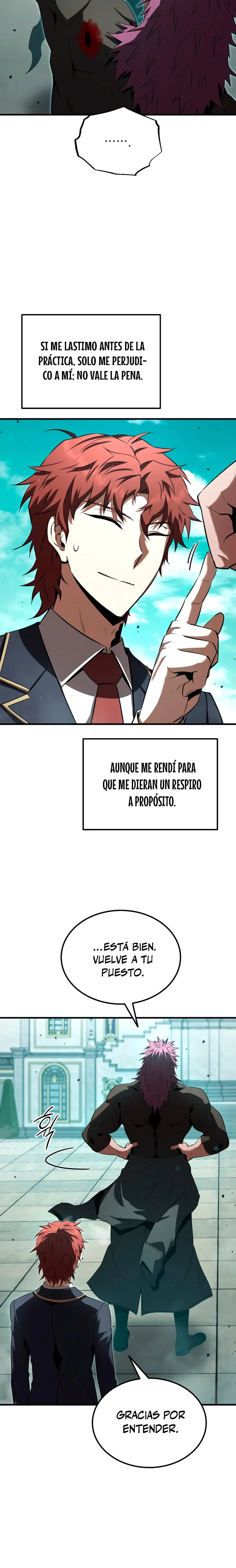 El villano de mirada cortante de la Academia Demoniaca capítulo 37, página 22