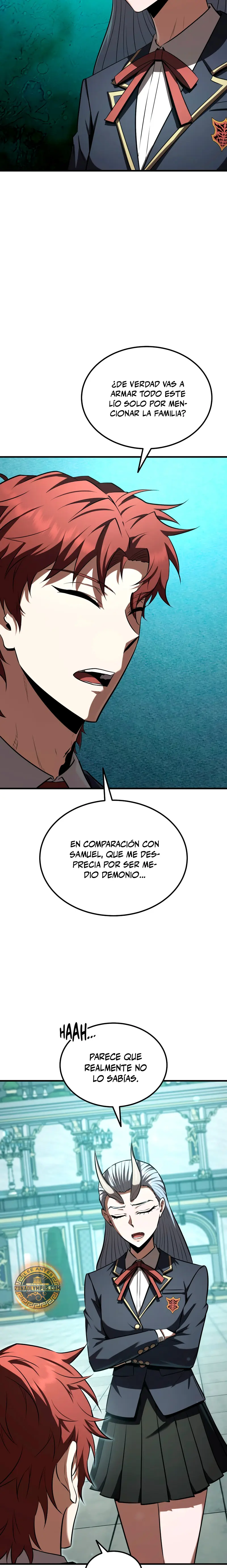 El villano de mirada cortante de la Academia Demoniaca capítulo 37, página 31