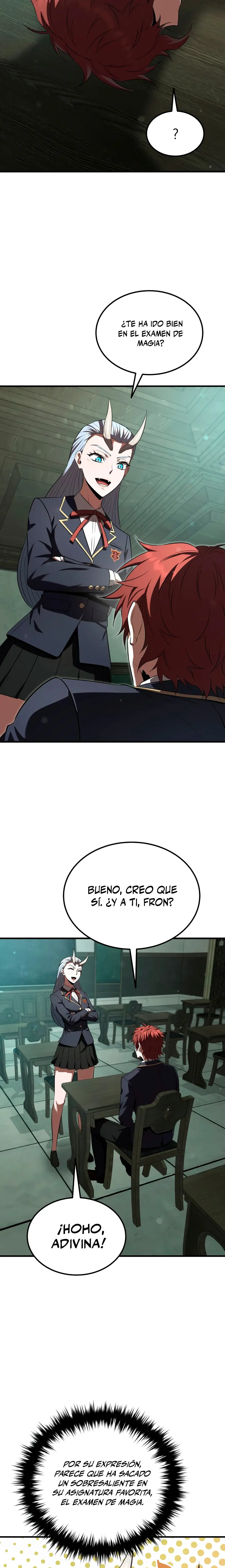 El villano de mirada cortante de la Academia Demoniaca capítulo 38, página 11