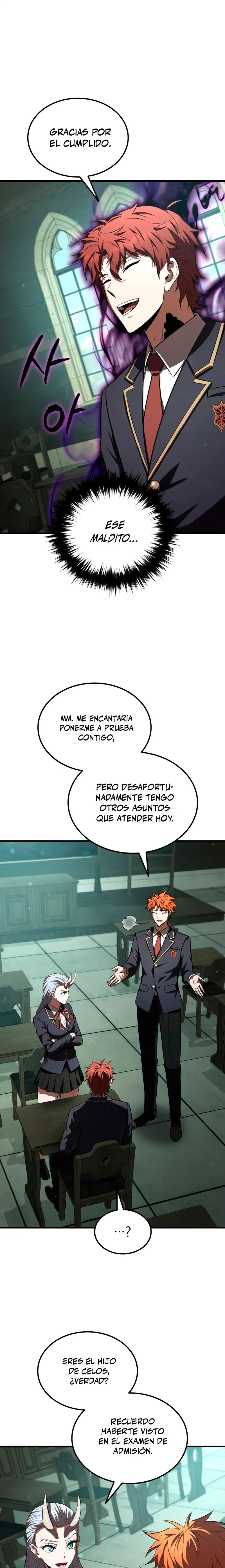 El villano de mirada cortante de la Academia Demoniaca capítulo 38, página 16
