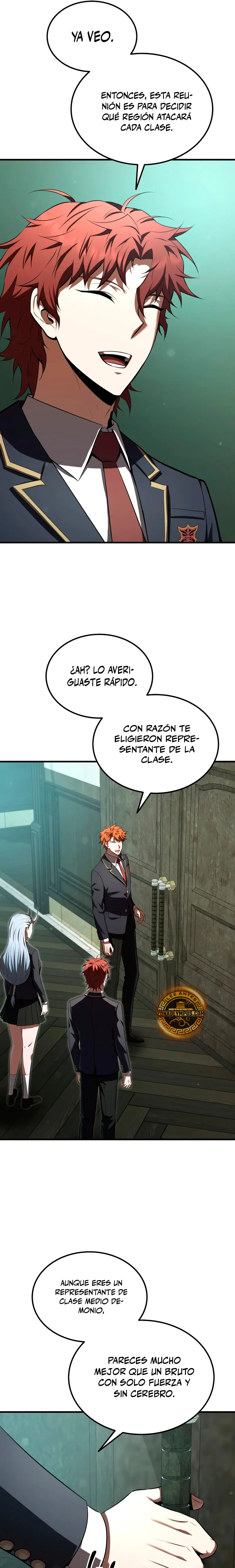 El villano de mirada cortante de la Academia Demoniaca capítulo 38, página 23