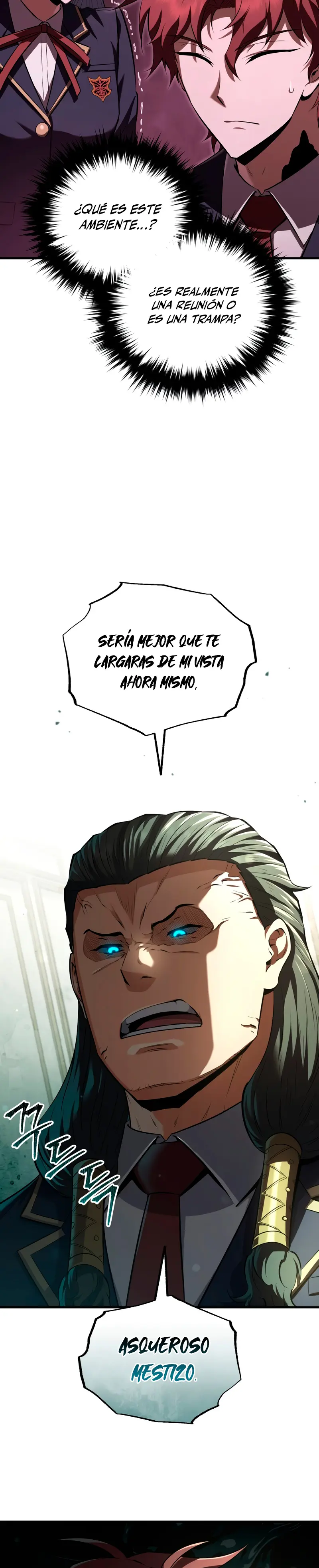 El villano de mirada cortante de la Academia Demoniaca capítulo 38, página 31
