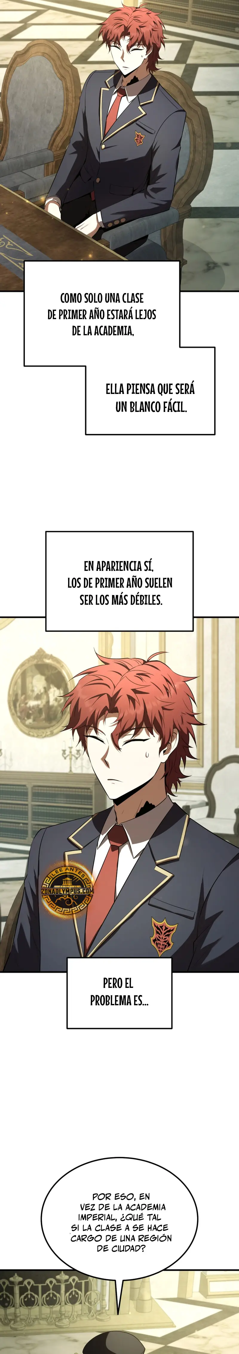 El villano de mirada cortante de la Academia Demoniaca capítulo 39, página 21