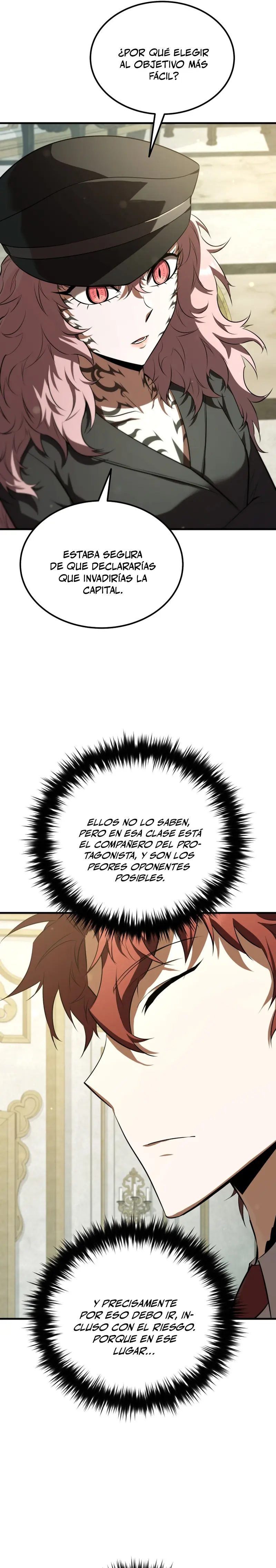 El villano de mirada cortante de la Academia Demoniaca capítulo 39, página 27