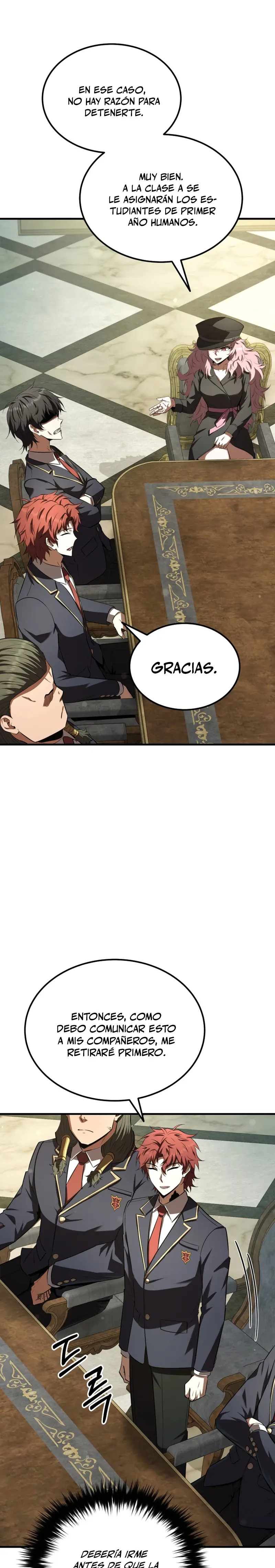 El villano de mirada cortante de la Academia Demoniaca capítulo 39, página 31