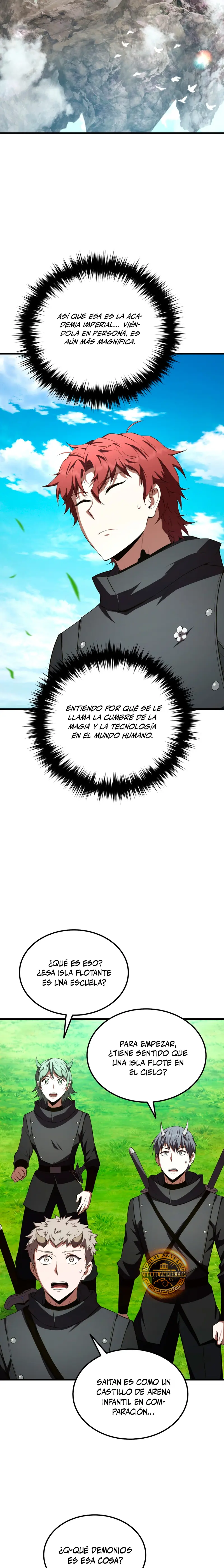 El villano de mirada cortante de la Academia Demoniaca capítulo 41, página 9