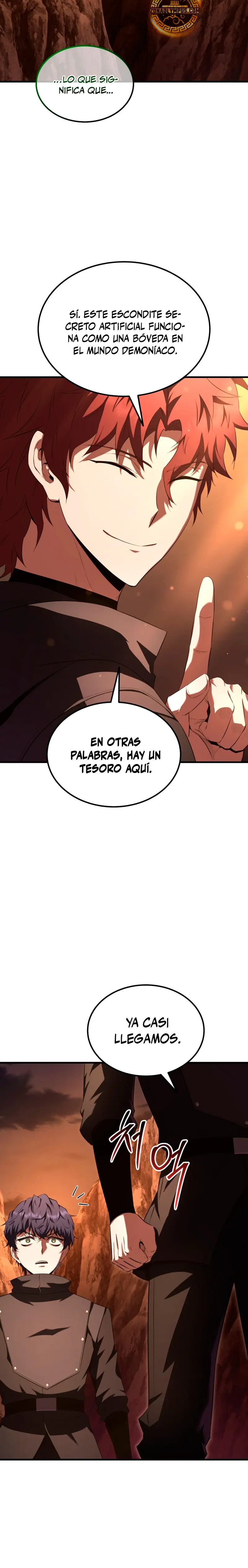 El villano de mirada cortante de la Academia Demoniaca capítulo 41, página 29