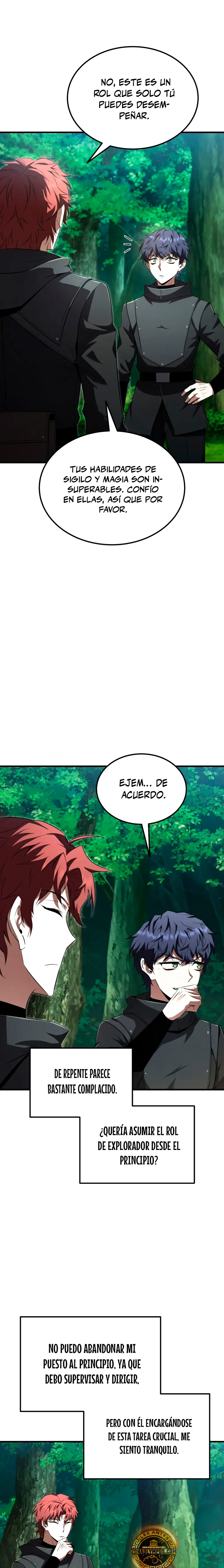 El villano de mirada cortante de la Academia Demoniaca capítulo 42, página 12