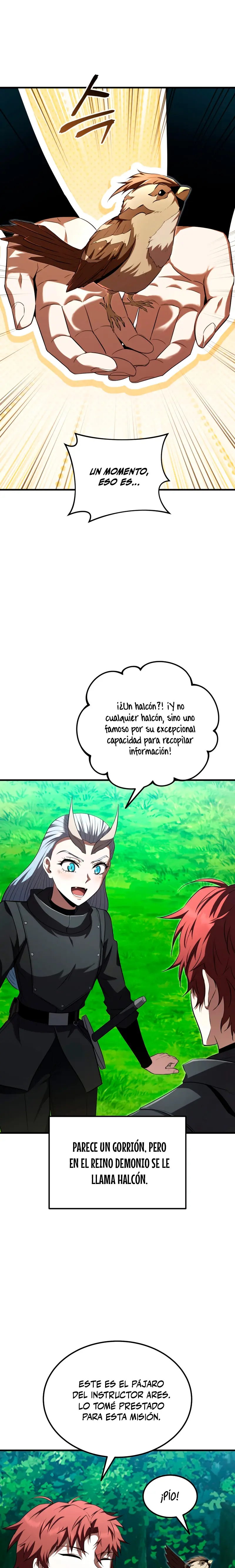 El villano de mirada cortante de la Academia Demoniaca capítulo 42, página 14