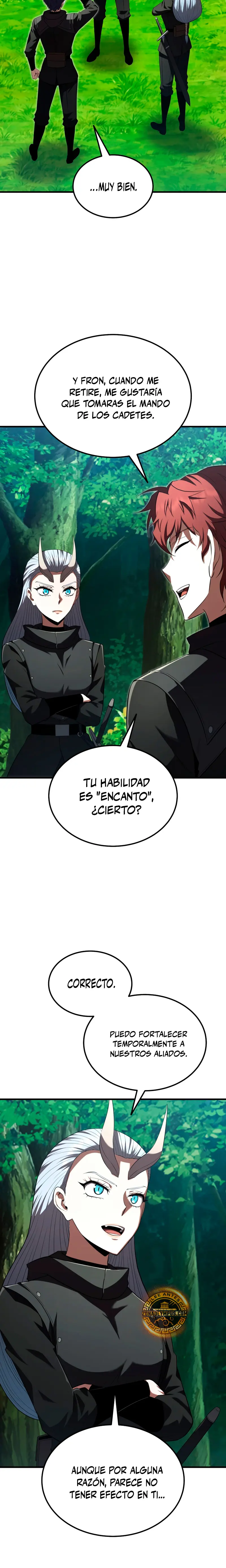 El villano de mirada cortante de la Academia Demoniaca capítulo 42, página 20