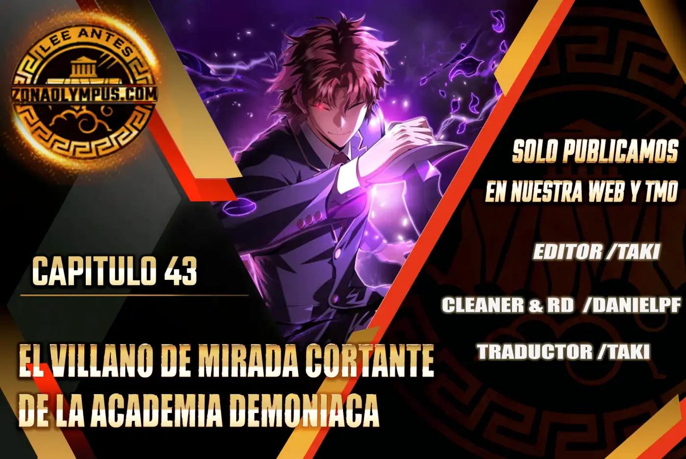 El villano de mirada cortante de la Academia Demoniaca capítulo 43, página 2