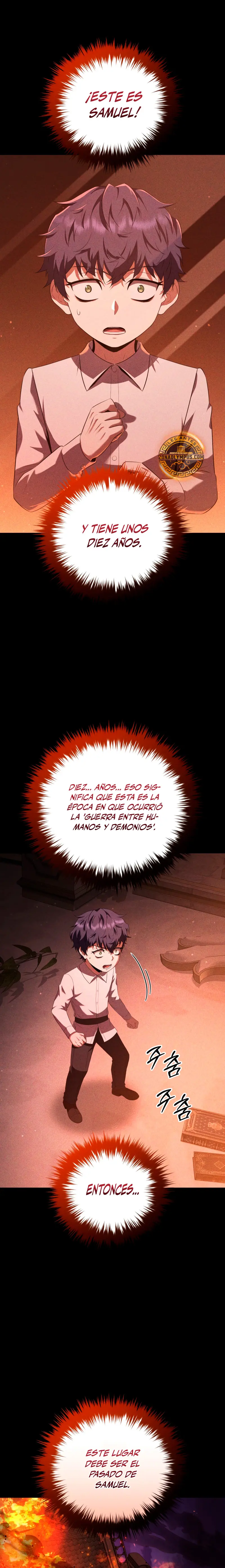 El villano de mirada cortante de la Academia Demoniaca capítulo 46, página 5