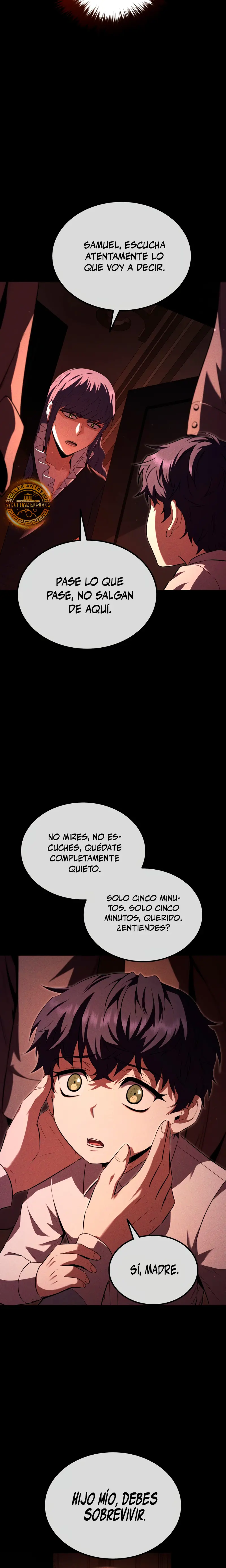 El villano de mirada cortante de la Academia Demoniaca capítulo 46, página 7
