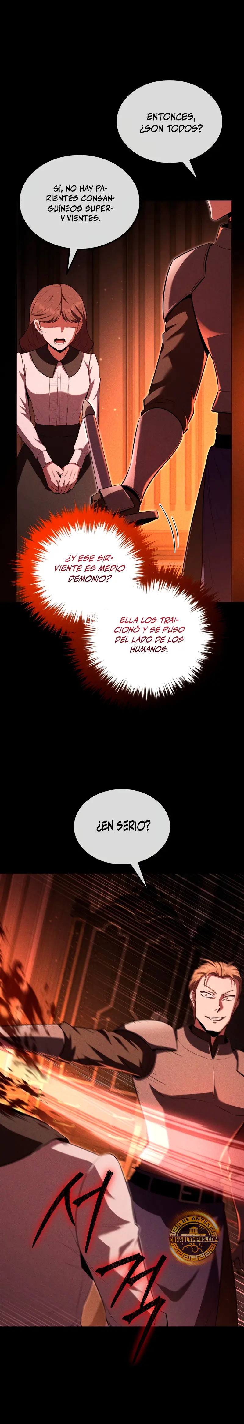 El villano de mirada cortante de la Academia Demoniaca capítulo 46, página 11